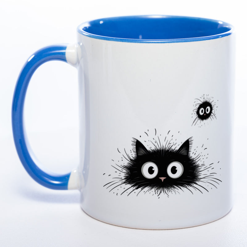 Katzen Motiv-Tasse  - süße Kaffeetasse in vielen Farben - Miezetasse spülmaschinenfest