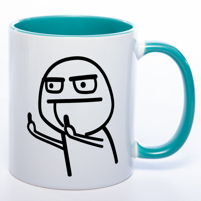 Mister Stinky 2 Motiv-Tasse  - lustige Kaffeetasse fürs Büro-  in vielen Farben und spülmaschinenfest