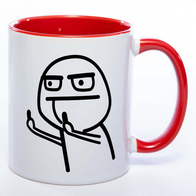 Mister Stinky 2 Motiv-Tasse  - lustige Kaffeetasse fürs Büro-  in vielen Farben und spülmaschinenfest