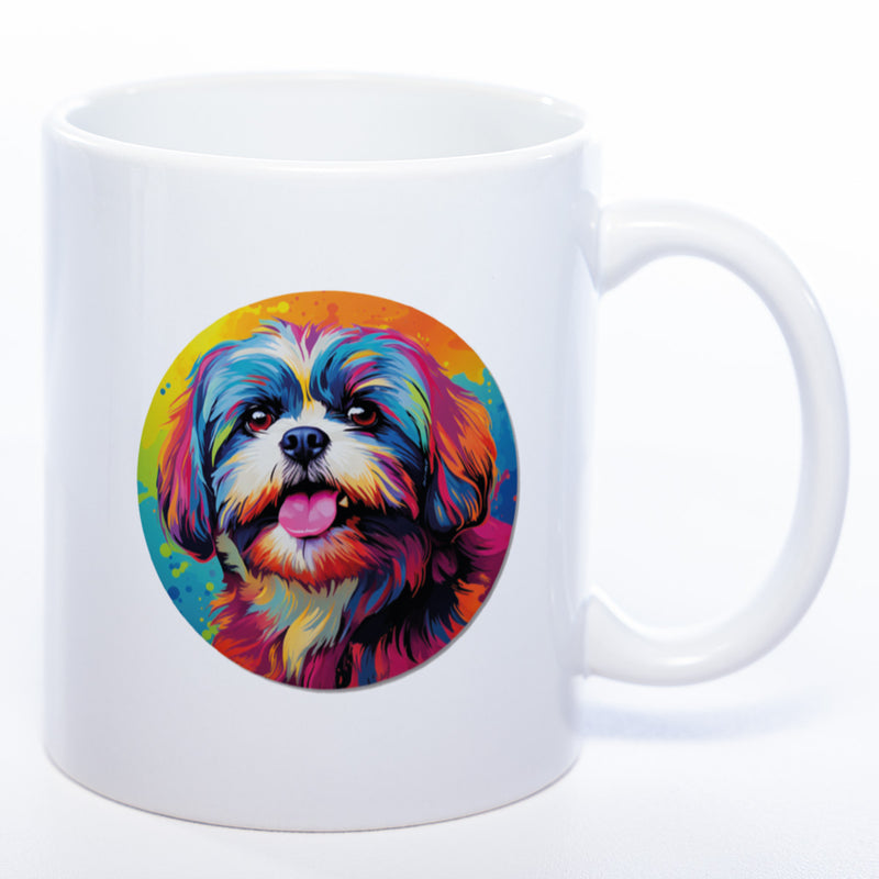 Mug Art Tasse mit Shih Tzu wahlweise mit NAMEN- Kaffeetasse StickyWorld Exclusive