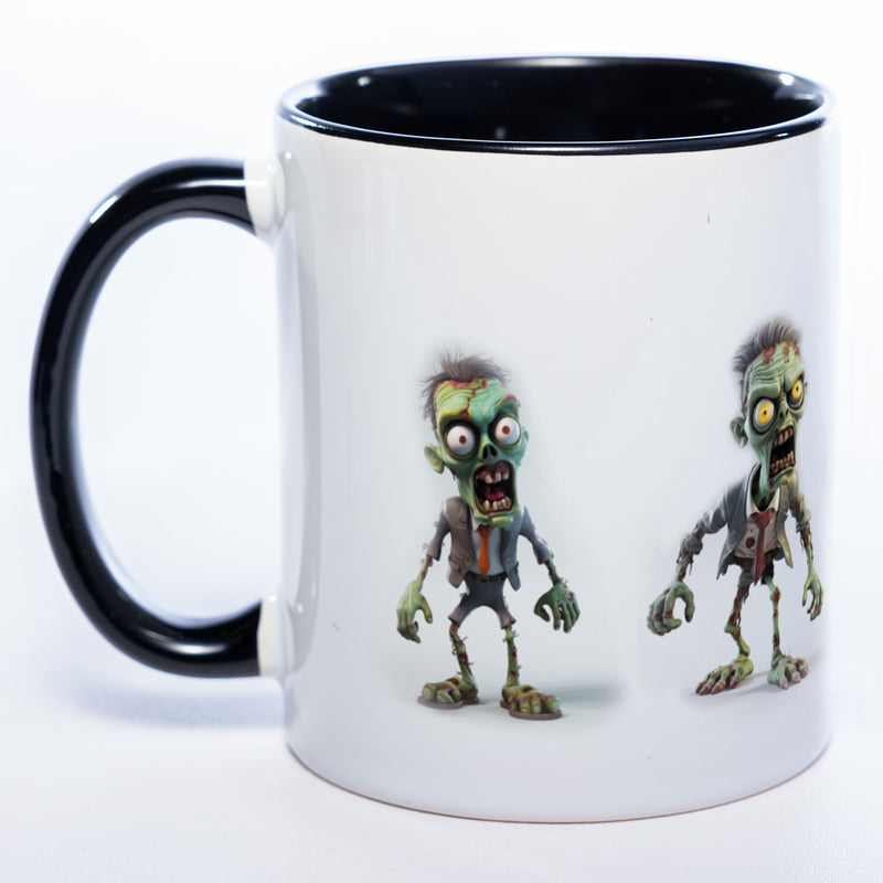 Zombieinvasion Tasse - exclusive Kaffeetasse spülmaschinenfest