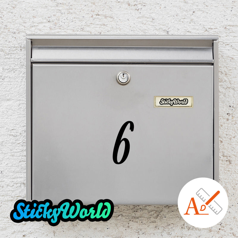 Buchstabe oder Zahl nach Wahl - Höhe 20 cm ab 2,50 €