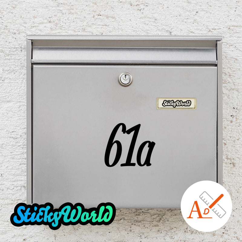 Buchstabe oder Zahl nach Wahl - Höhe 15 cm ab 1,99 €