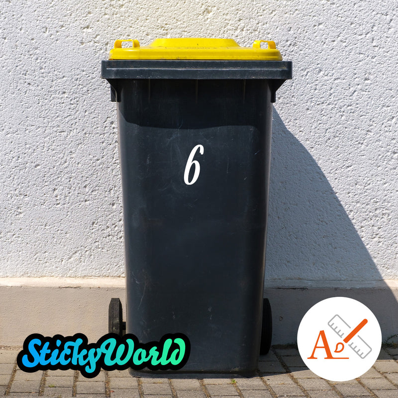 Buchstabe oder Zahl nach Wahl - Höhe 10 cm ab 1,50 €